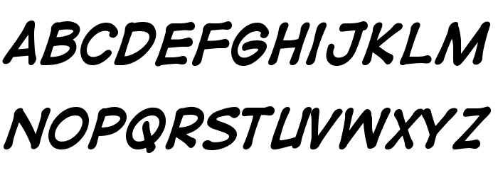 DigitalStrip Bold Font LOWERCASE