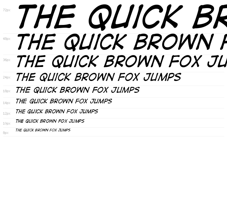 DigitalStrip  Italic Waterfall