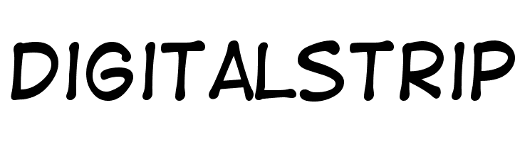 DigitalStrip  Frei Schriftart Herunterladen