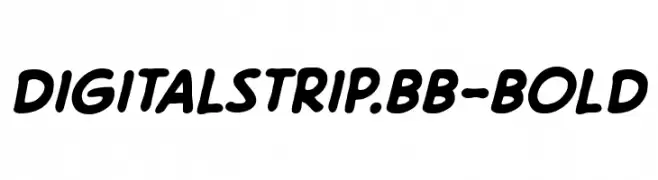 DigitalStrip.BB-Bold  नि: शुल्क फ़ॉन्ट्स डाउनलोड