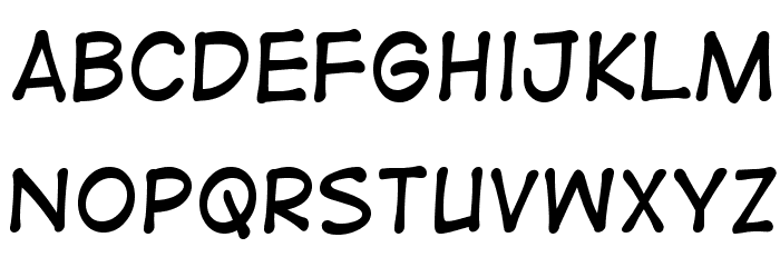 DigitalStripBB Font LOWERCASE