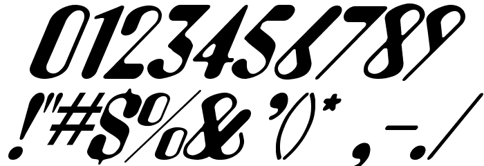 DigitalSurf Font OTHER CHARS