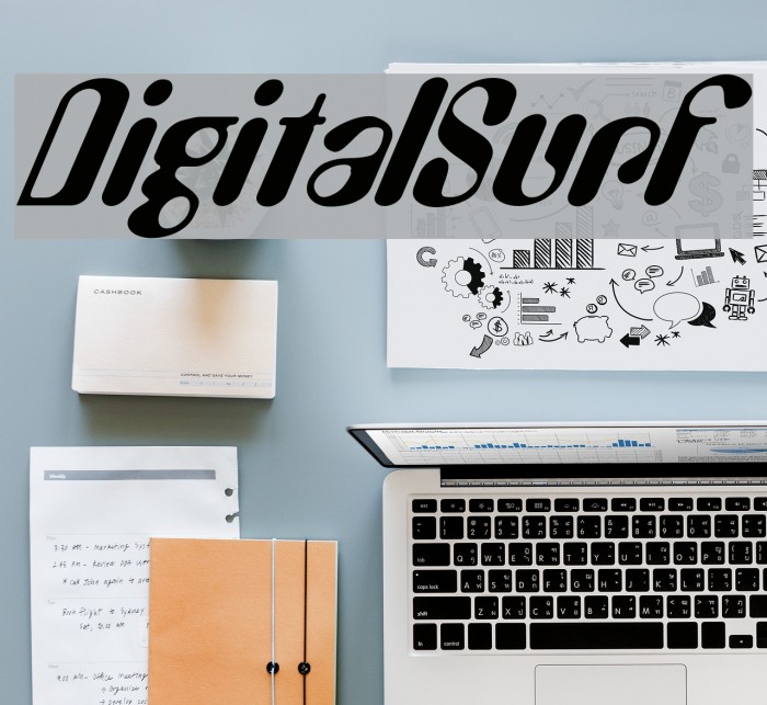 DigitalSurf Font examples