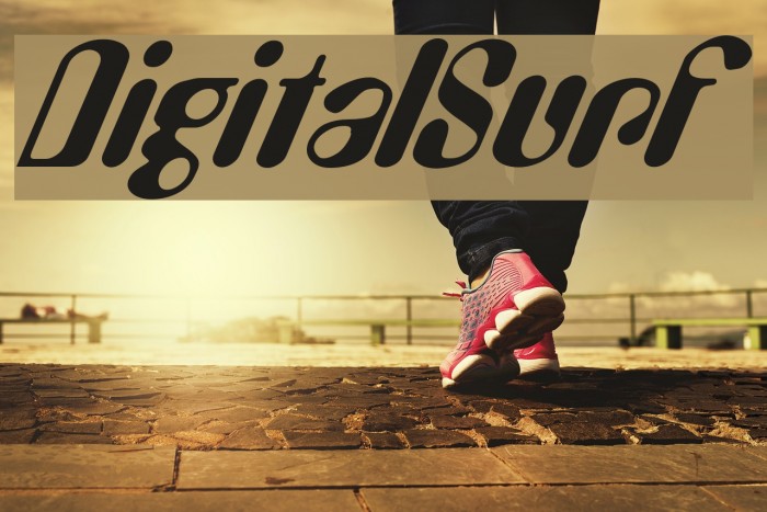 DigitalSurf Font examples