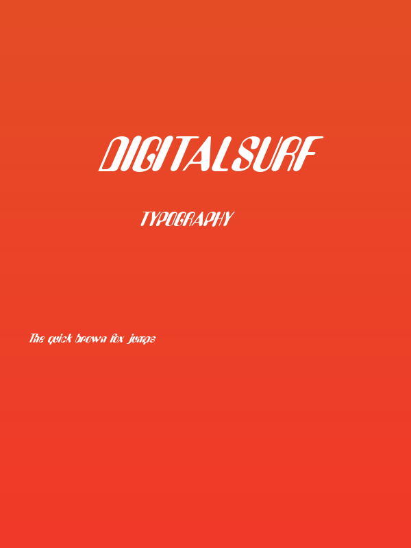 DigitalSurf Poster