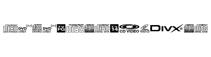 DigitalSymbols  Frei Schriftart Herunterladen