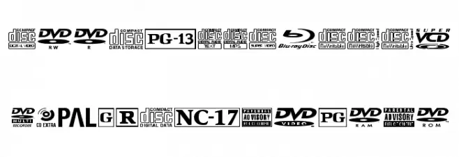DigitalSymbols Fonte MAIÚSCULAS