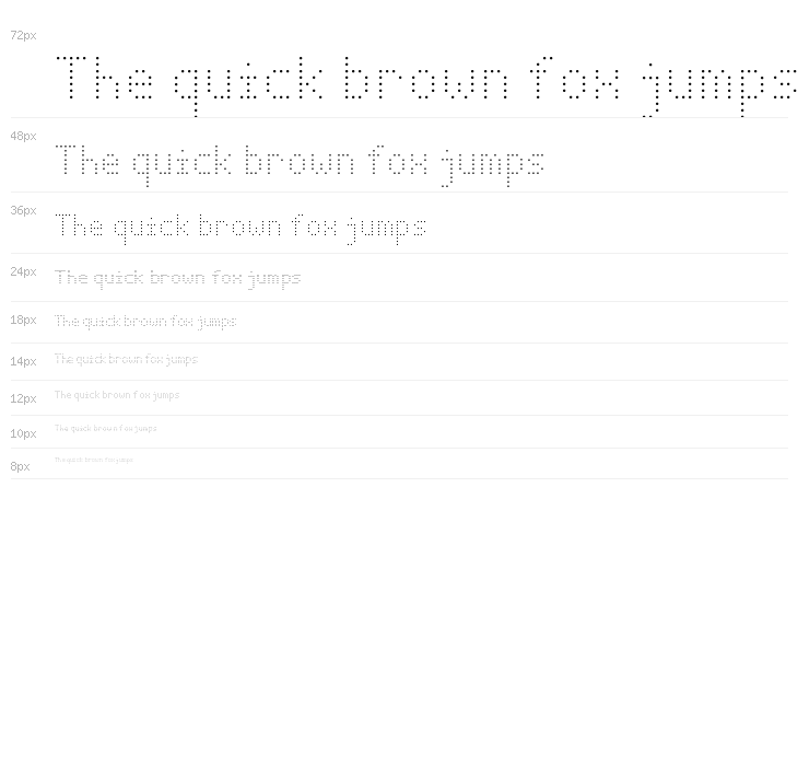 Digitaled Regular Waterfall