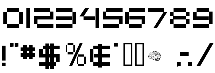 Digitalema Font OTHER CHARS