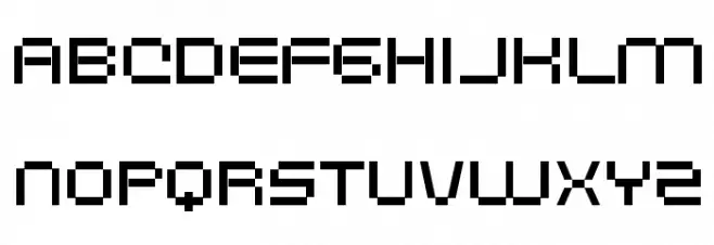 Digitalema Schriftart Groß