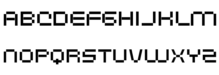 Digitalema Font LOWERCASE