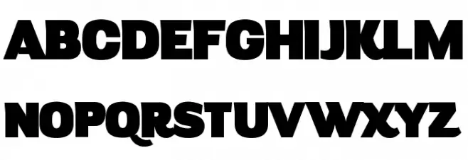 Digitalino Schriftart Groß