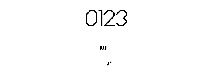 Digitalis Regular Font OTHER CHARS
