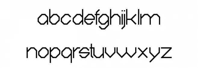 Digitalis Regular フォント 大文字