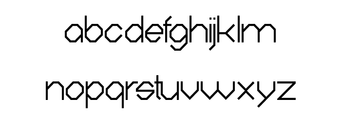 Digitalis Regular Font LOWERCASE