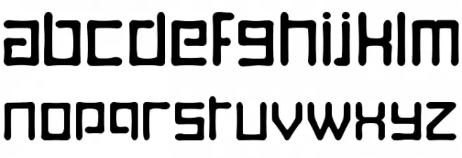 DigitalisBoneface Schriftart Groß