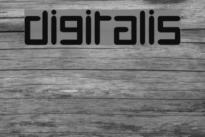 Digitalis フォント examples