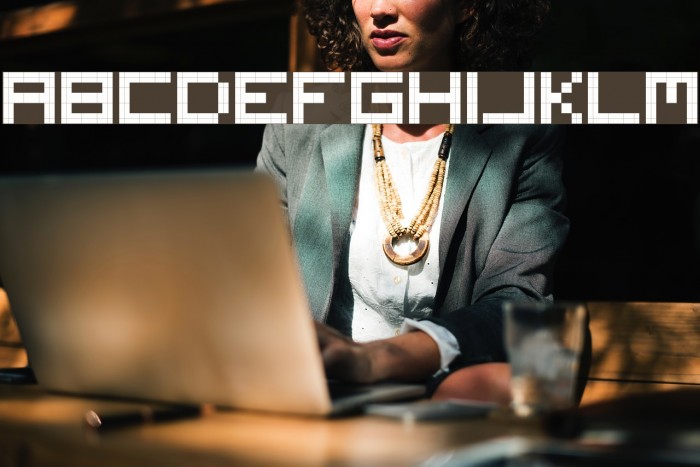 Digitalix Font examples