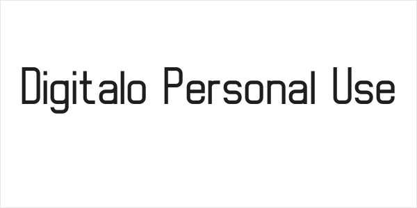 Digitalo Personal Use Logo
