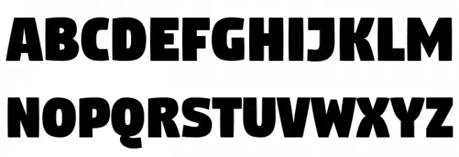 Digitalt Font UPPERCASE