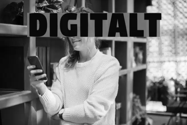 Digitalt Font examples