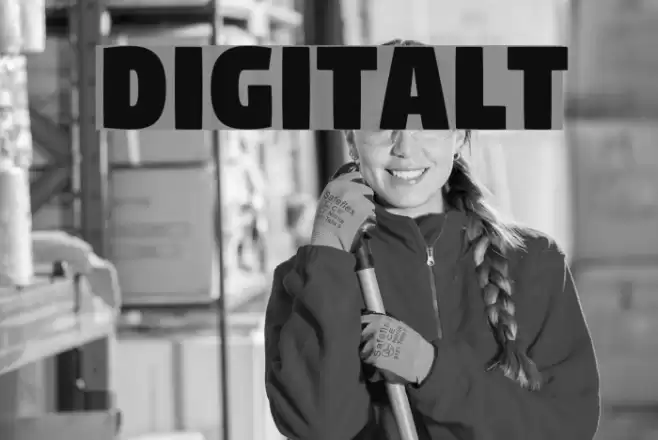 Digitalt Font examples