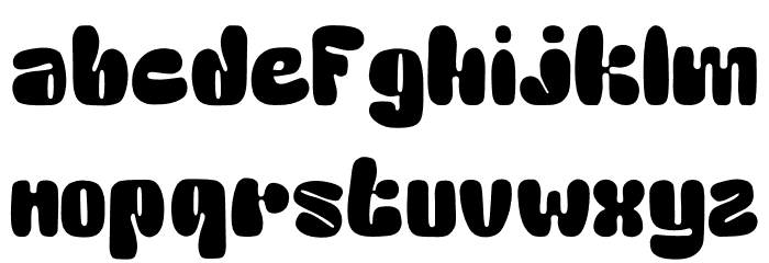 Digitata Ground Font LOWERCASE