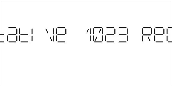 Digitative 1023 Regular Logo