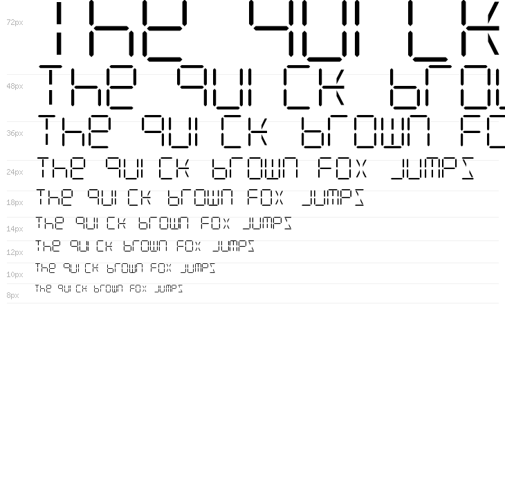 Digitative 1023 Regular Waterfall