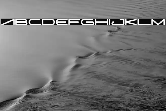 Digitechno FreeVersion Font examples