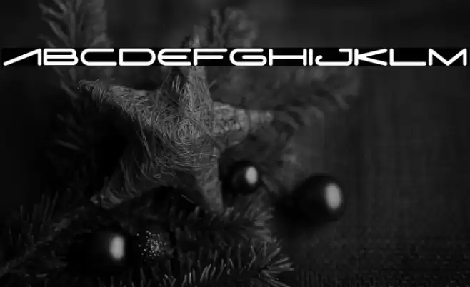 Digitechno FreeVersion Font examples