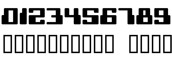 Digitek Font OTHER CHARS