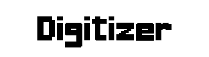 Digitizer  免费字体下载