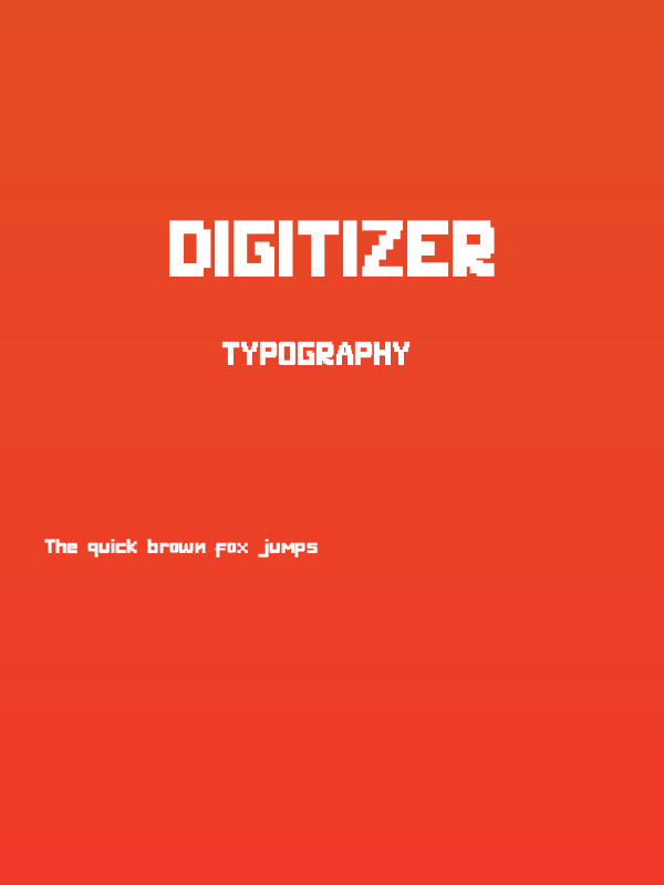 Digitizer Poster