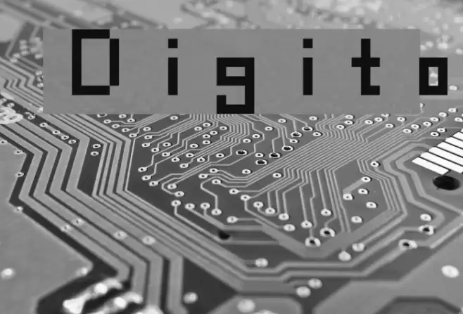 Digito Font examples