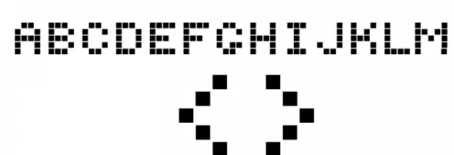 Digitol Font OTHER CHARS