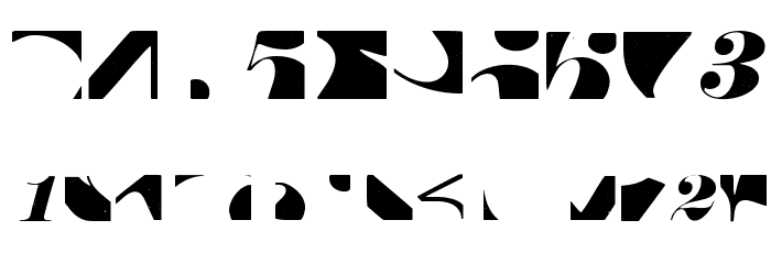 DigitsCarpet Font OTHER CHARS