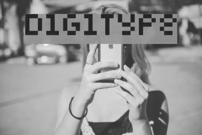 Digitype Font examples