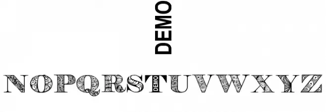 Digizen Demo Font OTHER CHARS