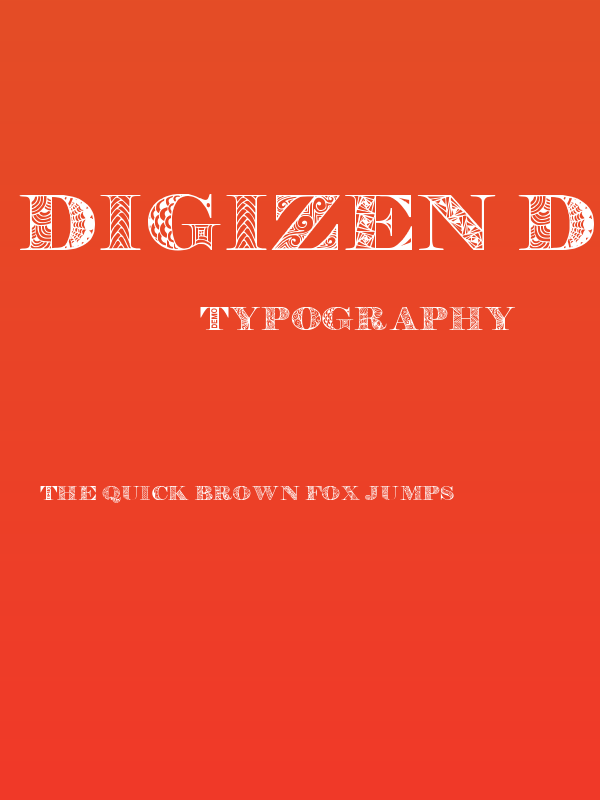 Digizen Demo Poster