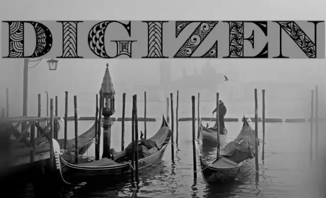 Digizen Шрифта examples