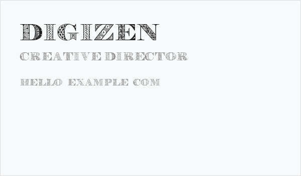Digizen Business Card