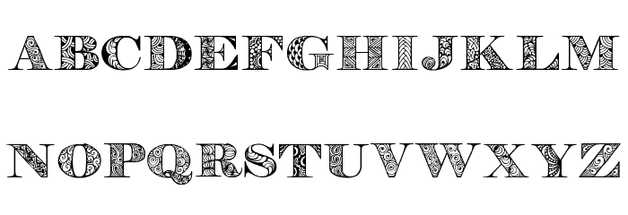 Digizen Font LOWERCASE
