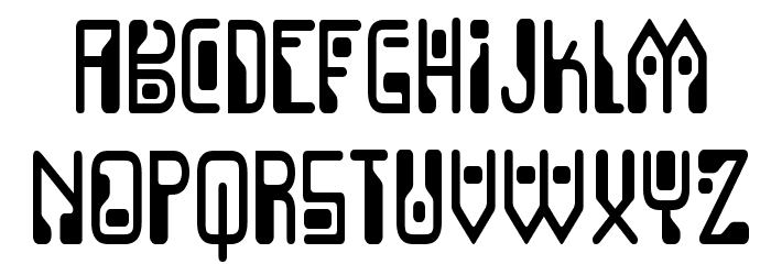 Dignity Of Labour Font LOWERCASE
