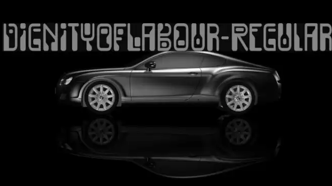 DignityOfLabour-Regular Example 3