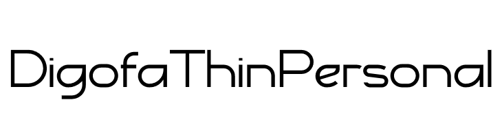 Digofa Thin Personal  لخطوط تنزيل
