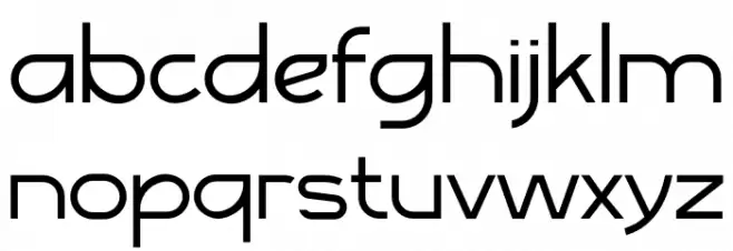 Digofa Thin Personal Caratteri MINUSCOLO