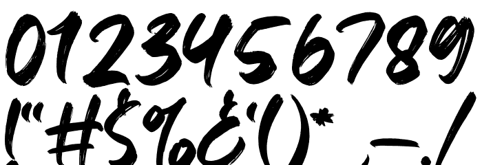 Digofetto Font OTHER CHARS
