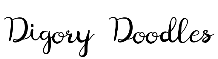 Digory Doodles  フリーフォントのダウンロード