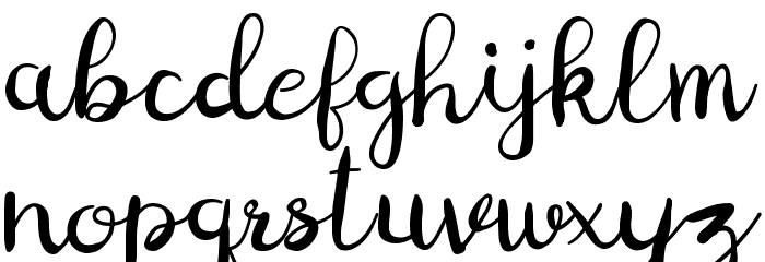 Digory Doodles Font LOWERCASE